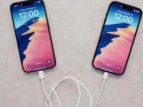 普兰苹果15维修店分享iPhone15可以给安卓充电吗 