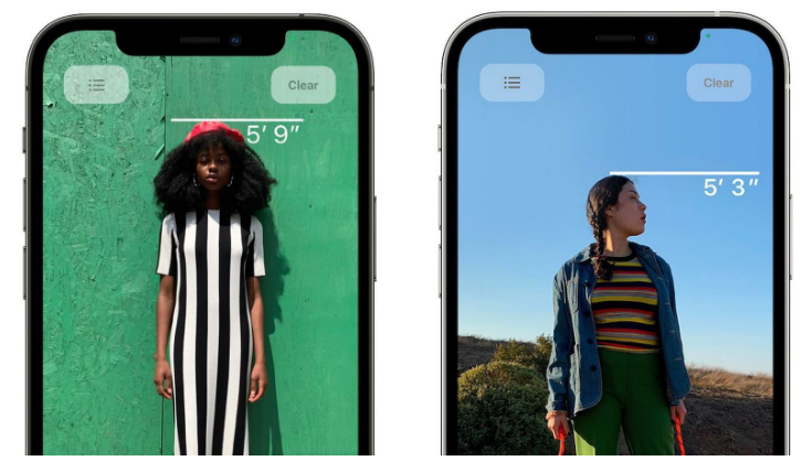 普兰苹果服务网点分享通过iPhone激光雷达测量身高方法教程 