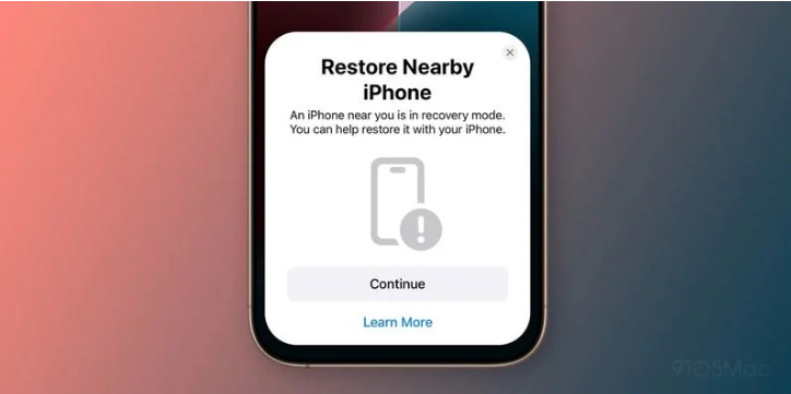 普兰苹果手机维修分享iOS 18无线恢复功能可用另一部iPhone恢复变砖的iPhone 16 